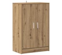 vidaXL Mueble Zapatero Madera ingeniería Roble Artisan 60x35x92 cm, Estantería de Zapatos