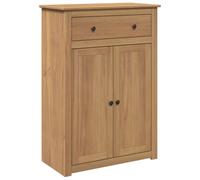 vidaXL Mueble zapatero Panama madera maciza de pino 80x40x114 cm