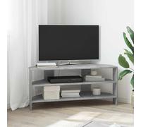 vidaXL MuebledeTVdeesquina 102x40,5x45cm Gris Concreto