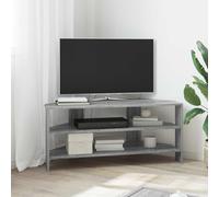 vidaXL MuebledeTVdeesquina 102x40,5x45cm Gris Sonoma