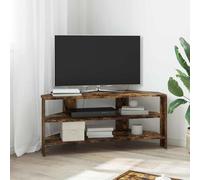 vidaXL MuebledeTVdeesquina 102x40,5x45cm Roble ahumado