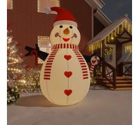 vidaXL Muñeco de nieve inflable con LED 460 cm