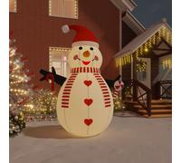 vidaXL Muñeco de nieve inflable con LEDs 300 cm