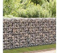vidaXL Muro de gaviones con cubiertas acero galvanizado 60x30x100 cm