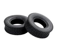 vidaXL 2x Neumáticos para Carretilla Caucho Jardinería Útiles Herramientas Ferretería Taller Vivero Transporte Maquinaria Bricolaje 13x5.00-6 4PR