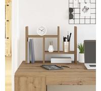 vidaXL Organizador de Escritorio Roble artisan 50 x 15,5 x 35,5 cm