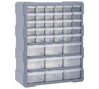 vidaXL Organizador multicajones con 39 cajones 38x16x47 cm