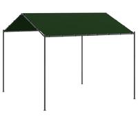 vidaXL Pabellón de 4 x 4 x 2,6 metros, color beige, fabricado en poliéster y acero