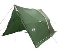 vidaXL Pabellón impermeable, color verde, 185T, fabricado en poliéster con revestimiento de PU