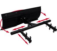 vidaXL Pala para quitanieves, compatible con quitanieves, 100 x 44 cm