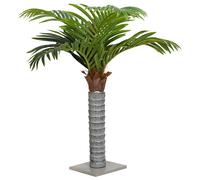 vidaXL Palmera artificial con 12 hojas verde 150 cm