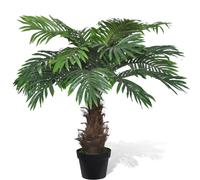 vidaXL Palmera Cycas Artificial Aspecto Natural Decorativo Casa Jardín Tipo Palmera cycus/150 cm, Palmera cycus/80 cm, Palmera Phoenix/130 cm