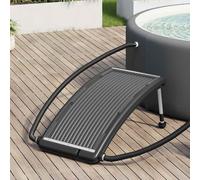 vidaXL Panel calefactor solar para piscina curvada 110x65 cm