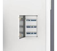 vidaXL Panel de acceso 33 x 23 x 3 cm Acero