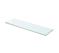 vidaXL Panel de Estante de Vidrio Templado Modelo Claro con Medidas 70x20 cm