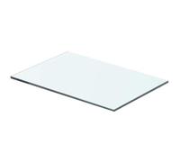 vidaXL Panel de Estante Vidrio Claro 40x20 cm