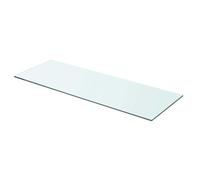 vidaXL Panel de Estante Vidrio Claro 70x25 cm