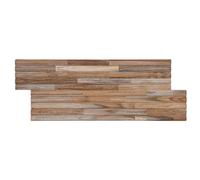 vidaXL Panel de pared 10 uds. Natural 55 x 20 x 2 cm