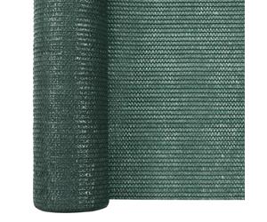 vidaXL, panel de protección para vallas, color verde, 2 unidades de 25 metros, material HDPE, 75 g/m²