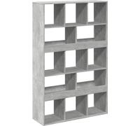 vidaXL Panel divisor de ambientes, gris hormigón, 100x33x156,5 cm, material de madera