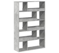 vidaXL Panel divisor de ambientes, gris hormigón, 100x33x156,5 cm, material de madera