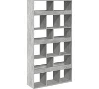 vidaXL Panel divisor de ambientes, gris hormigón, 100x33x187,5 cm, material de madera