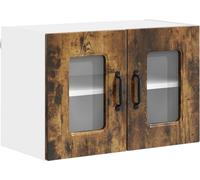 vidaXL Panel frontal para lavavajillas, estilo "Kalmar" en roble ahumado, 60 x 31 x 40 cm
