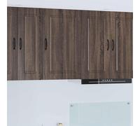 vidaXL Panel frontal para lavavajillas, modelo Kalmar, color marrón, aspecto de roble, dimensiones 50 x 31 x 80 cm
