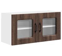 vidaXL Panel frontal para lavavajillas, modelo Kalmar, color marrón, aspecto de roble, dimensiones 80 x 31 x 40 cm