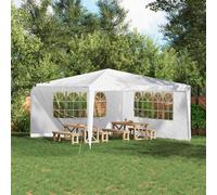 vidaXL Panel lateral de tienda para fiestas 2 uds. 400 x 195 cm Blanco