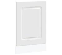 vidaXL Panel para lavavajillas Kalmar Blanco 45x1,5x57 cm