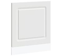 vidaXL Panel para lavavajillas Kalmar Blanco 60x1,5x57 cm