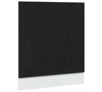 vidaXL Panel para lavavajillas Lyon de Roble Negro, 60x1,5x67 cm,