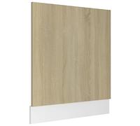 vidaXL Panel para lavavajillas Lyon Roble Sonoma 59,