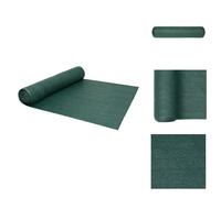vidaXL Panel para valla, color verde, 1,8 x 25 metros, HDPE, 150 g/m² - Toldos y protección solar