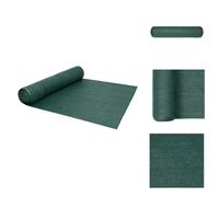 vidaXL Panel para valla, color verde, 3,6 x 25 metros, HDPE, 195 g/m² - Toldos y protección solar
