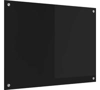vidaXL Panel protector para cocina, color , 80 x 60 cm, vidrio templado