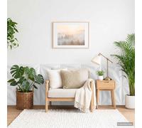 vidaXL Paneles de pared 24 uds. 50 x 50 cm Estrella Blanca Espuma XPS