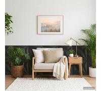 vidaXL Paneles de pared 48 uds. 50 x 50 cm Estrella Negra Espuma XPS