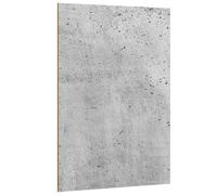 vidaXL Paneles Decorativos 12 uds. Gris Concreto 15 x 21 x 0.27 cm