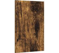 vidaXL Paneles decorativos, 50 unidades, roble ahumado, 40 x 60 x 0,27 cm