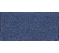 vidaXL Paneles decorativos para pared, 12 unidades, 60 x 30 cm, color azul, tela