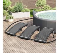 vidaXL: Paneles solares curvos para calefacción de piscinas, 3 unidades, 110x65 cm