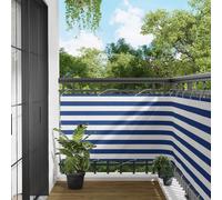 vidaXL Pantalla de Balcón 100 x 800 cm Tela Oxford Rectangular Azul y