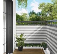 vidaXL Pantalla de Balcón 90 x 400 cm Tela Oxford Rectangular