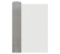 vidaXL Pantalla de malla 60 x 200 cm 6 Mesh Acero Inoxidable 201