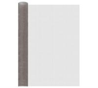 vidaXL Pantalla mosquitera de malla, 100 x 1000 cm, malla de acero inoxidable 201, color plateado