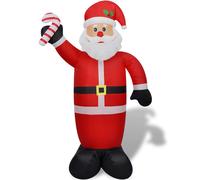 vidaXL Papá Noel hinchable 240 cm