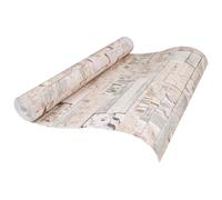 vidaXL Papel tapiz 3D de piedra Beige 10 x 0,53 m Tela no tejida