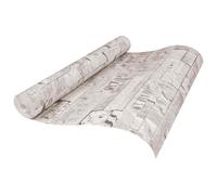 vidaXL Papel tapiz 3D de piedra Crema 10 x 0,53 m Tela no tejida